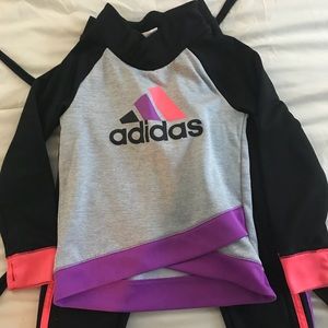Girls Adidas Sweatsuit